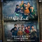 Salman Khan Instagram - This #Notebook is incomplete without these beautiful kids. Get ready to meet them, trailer out tomorrow. @pranutan @iamzahero @nitinrkakkar @skfilmsofficial @cine1studios @muradkhetani @ashwinvarde @tseries.official