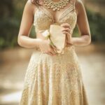 Samantha Instagram - And so the story begins... . . The #Koëcsh Lovestory Lehenga 2.0 by @kreshabajaj . . 👸🏼@samanthaprabhu 💍@vanrajzaveri 📷 @rohanshrestha . . #love #koecsh #lovestorylehenga #bridal #mumbai #koecshbykreshabajaj #kreshabajaj