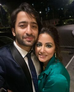 Shaheer Sheikh Instagram - Happy birthday to the most hardworking, honest and real person I know! 
Someone who uses the craziest Instagram filters , but no filter in real life ❤️✊

#HAPPYBIRTHDAYHINAKHAN #happybirthday