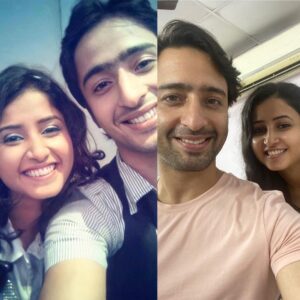 Shaheer Sheikh Instagram - Reunited after 12 years with @sanaaminsheikh and we picked up from where we left off :)
In a world where everything keeps changing, it’s amazing how our friendship still remains unchanged ! 
May the joy of working together stay the same… much like our smiles in these pictures 😆
#SanjanaAndDev
#12years 
#VirAndRitu