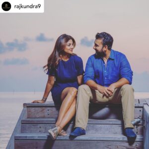 Shilpa Shetty Instagram - Awwww @rajkundra9😍 There’s a reason I saw you and fell soooo madly in love... I knew deep in my soul you were meant to be my destiny. You are the center of my world, reason for joy... my everything.. Wish I could turn back the clock, meet you sooner and love you more... but I’m just grateful I found you in this lifetime 😬Yaaaay I’m a lucky gurl !! All the best for the movie @anilskapoor @sonamkapoor @rajkummar_rao @iamjuhichawla Passing the challenge on to @farahkhankunder 😍💃🏽 #ekladkikodekhatohaisalaga #setlovefree #lovestory #hubbylove #love #life #gratitude ... #repost @rajkundra9