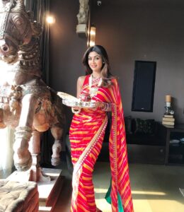 Shilpa Shetty Instagram - Karva chauth Ready..😬😬#karvachauth #fasting #traditional #culturallybound #halfpunjabi