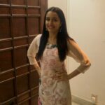 Shraddha Kapoor Instagram – Diwali Pooja happiness! Aaand wearing my own @imarafashion ☺️💕❤️