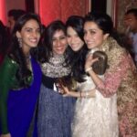 Shraddha Kapoor Instagram – Childhood friends engagement party. #sohappy #celebrations #buddies #mumbai #sabyasachi outfit – styled by nisha kundnani #love