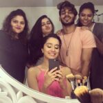 Shraddha Kapoor Instagram – Lucky to have them in my life @amitthakur_hair @tanghavri @shraddha.naik @jinal.jj 💕♥️ #DREAMTEAM