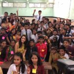 Shraddha Kapoor Instagram – Today I was lucky to spend sometime with these amazing kids at Prabhadevi Municipal School. 
Most of the kids in government schools come from slum communities near Worli. Their parents are either unemployed, labourers, street vendors, blue-collar workers, etc. Many come from emotionally, physically or sexually abusive families and have been in physically traumatic situations. 
What Pehlay Akshar (an NGO)does: 
Most NGOs come with an intention to create more equity in the society through education. Pehlay Akshar does it by ensuring that our kids can speak English well, and are not kept away from jobs that they want to be in, inspite of having all other skills. They also aim to create a safe space for the kids in the classroom and make learning fun, so that the kids seek more and more of knowledge, rather than us having to force them to study. Schooling is just one accept of our work. They also train government teachers in the Pehlay Akshar ideology to create a multiplier effect of new age learning. CHECK LINK IN BIO 💕