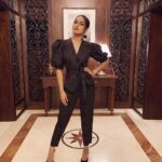Sonakshi Sinha Instagram - Black mamba! Styled by @mohitrai, assisted by @aakrutisejpal (tap for deets), hair by @themadhurinakhale, makeup by @mehakoberoi ❤️