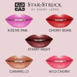Sunny Leone Instagram – Get your fav @starstruckbysl Lip shade!! KISS ME PINK | CHERRY BOMB | STARRY NIGHT | CARAMELLO | WILD CHERRY

Get them now on our official store – www.suncitystore.com

#SunnyLeone #fashion #cosmetics #StarStruckbySL #LipLiner #Lipcolor #IntenseMatteLipstick #LiquidLipColor #newlaunch #NewShade Sunny Leone