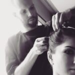 Sunny Leone Instagram – Master Shee-fu @tomasmoucka hard at work!! @lustbysunny promo