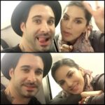 Sunny Leone Instagram – In flight with @dirrty99 going on a proper holiday!!