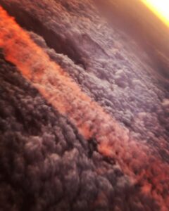 Sushant Singh Rajput Instagram - “From the sun did I learn this, when it goeth down, the exuberant one: gold doth it then pour into the sea, out of inexhaustible riches, -So that the poorest fisherman roweth even with golden oars! “. ~Friedrich Neitzsche. —— Seeing footprints made by the airplane we were flying and tracing it back to the rising Sun ☀️Wonderful sky 🌈 
Good morning guys 🙏❤️💫🔱
——