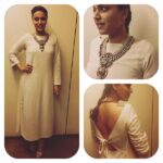 Swara Bhaskar Instagram - In the amazing @AnitaDongreGrassroot dress and @apalabysumitofficial jewellery For #NilBatteySannata special screening.. Styled by @rupacj #fashion #organic #handmade Clicked by @ashwiny_iyer_tiwari who else!!??? 😹😹