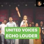 Swara Bhaskar Instagram – First we sang the National Anthem.. and then.. Posted @withregram • @dhruvshah96 Even the weak become strong when they are united. -Friedrich von Schiller Mumbai, Maharashtra
