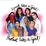 Swara Bhaskar Instagram - ♥️🌷 Posted @withregram • @riyanaskar ‘Like A Girl’ From the day we start walking till the day we hold walking stick, we are always told to ‘behave’, ‘eat’, ‘burp’, ‘sleep’ etc etc like a girl. So, here are few of the million of fearless women who have taken the baton to redefine the tagline. @aoc @gretathunberg @reallyswara @fayedsouza #aisheghosh , lady from #ShaheenBagh , pregnant lady from brazil protest for better future.