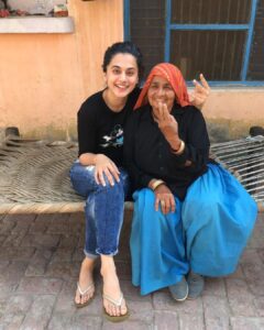 Taapsee Pannu Instagram - 💔
But I learnt from you to never give up...
Daadi will live on forever in the hearts of many girls like me who she was an inspiration to.