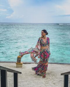 Taapsee Pannu Instagram - Soaking it all in as it’s soon time to go back home......
#Maldives #Holiday #TajExotica #TapcTravels #Paradise