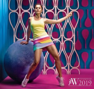 Taapsee Pannu Instagram - When I was asked “what if you weren’t an actor” ..... I just posed for the answer :) #ForTheLoveOfSports
#SquashGirl  @jfwmagazine calendar
 #JFWCalendar2019