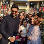 Yami Gautam Instagram – The JOSH was unbeatable today for the Republic day celebrations at the Wagah Border, Attari. Thank you @bsf_india and everyone for such a surreal experience !! 💫😍 @vickykaushal09  @adityadharfilms @rsvpmovies Wagah Boarder, Attari