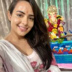 Aanchal Munjal Instagram - Wishing everyone a veryyyy Happy Ganesh Chaturthi !!! 🙏🏻😇🧿 Ganapati Bappa Moryaaaaa 😍