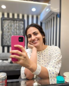 Aksha Pardasany Instagram - Right where I want to be ☘️