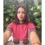 Amala Paul Instagram - Always add a pop of color to life, even if it only means changing the color of your hair! 💇🧚 #traveldiaries #hairwegoagain #selfietime #selfcaretime