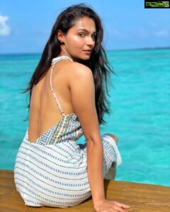Andrea Jeremiah Instagram - Good morning sunshine ☀️ 

@sunsiyamresorts @sunsiyamiruveli @pickyourtrail. #collaboration

#unwraptheworld #letspyt #setyourselffree #pickyourtrail #iruveli #sunsiyamresorts #sunsiyamiruveli #maldives