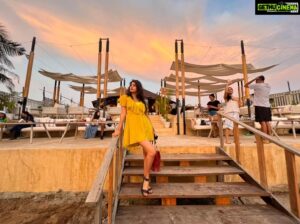 Anjali Lavania Instagram - Congratulations @ritik_bhasin - you guys have to check this place out on Morjim beach @sazonthebeach - it’s so beautiful 😍