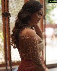 Anjana Rangan Instagram - Lehenga: 
@studio149 
Photography : @anitakamaraj 
Makeup : @makeupartistrybykavithasekar
Hair stylist : @hairstylist_rajee1111