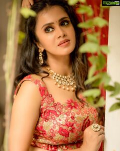 Anjana Rangan Instagram - Label : @nirali_design_house 
Makeup : @artistrybyshanu 
Photography : @camerasenthil ✨
Accessories: @jjjewellerymart