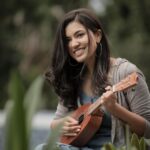 Anju Kurian Instagram - Change your world with four strings 🎶🍃. #ukeleleseries #musicconnects #dailypost #instapic #lostinnature #goodvibes #ukeleletime #justories #anjukurian #travelgram #musiclover #postoftheday📷 #xoxo 📸- @abi_fine_shooters 👗- @lis.j90 Wayanad,Kerela