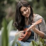 Anju Kurian Instagram - Change your world with four strings 🎶🍃. #ukeleleseries #musicconnects #dailypost #instapic #lostinnature #goodvibes #ukeleletime #justories #anjukurian #travelgram #musiclover #postoftheday📷 #xoxo 📸- @abi_fine_shooters 👗- @lis.j90 Wayanad,Kerela