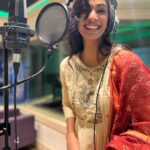 Anukreethy Vas Instagram - To more first time 🥂 . . #newbeginnings #firsttime #dubbing #tamilcinema #kollywood #debutfilm #missindia2018 #anukreethyvas Knack Studios