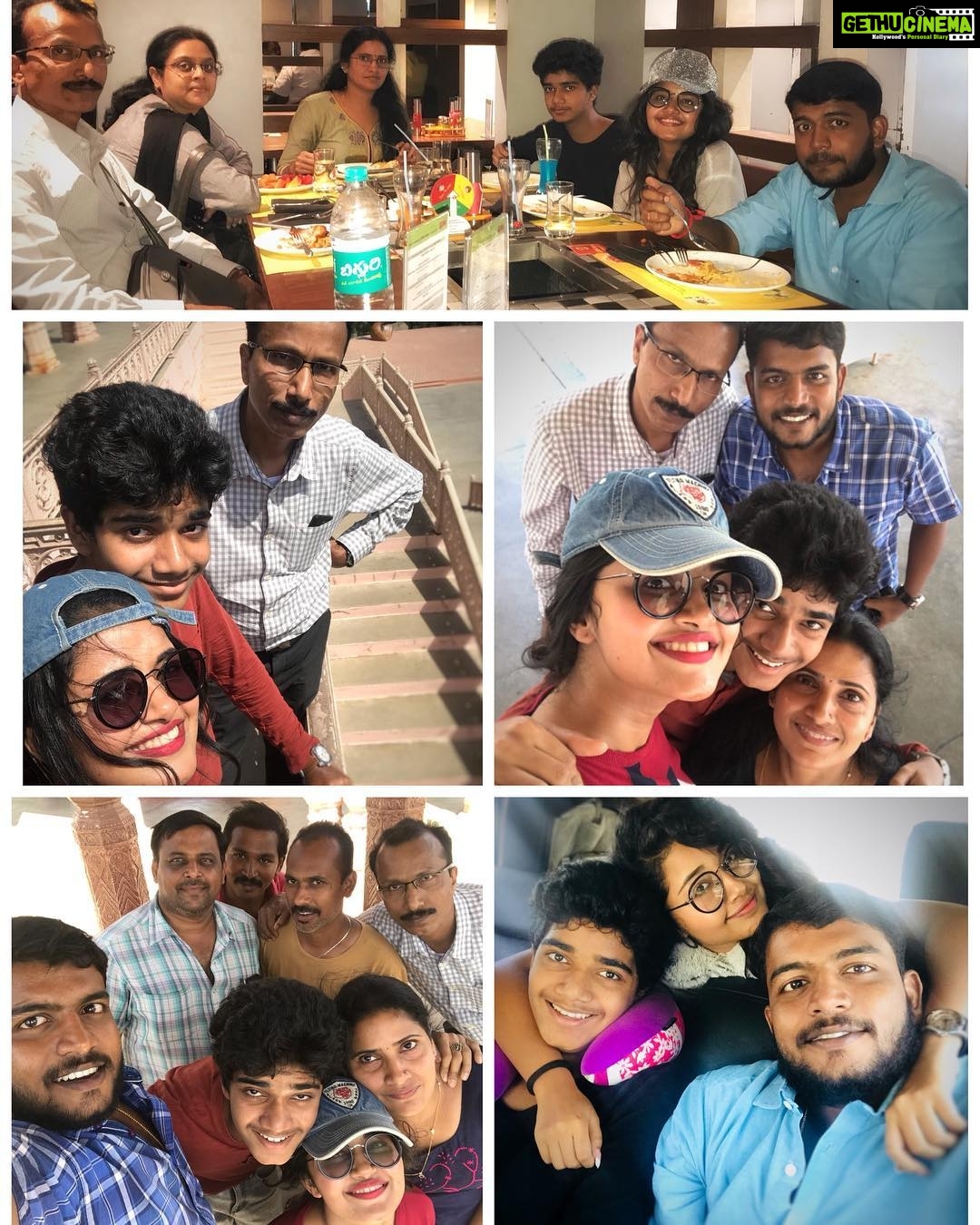 Anupama Parameswaran Instagram - My family ❤️ Hyderabad - Gethu Cinema