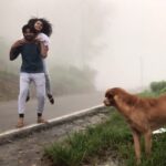 Anupama Parameswaran Instagram - A trip with loved ones🐕and my favourite Uppumchakku by my brother from another mother @vishakrwarriar♥️ 😝 captured by @sajadkakku 🤣assisted by @lakshmipriyavishak ♥️ The best part : cameo by this cute little bow bow 🐶