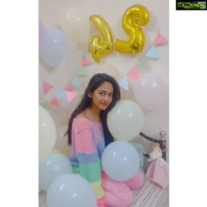 Aparna Vinod Instagram - Happy Birthday to me 🦄 🌈#unicorn #happybirthday #happybirthdaytome #pastels #lovepastels #bday #24 #turned24 #shein