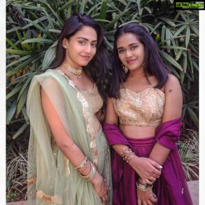 Aparna Vinod Instagram - Thankyou mom for your efforts to make us both look and feel pretty everytime.