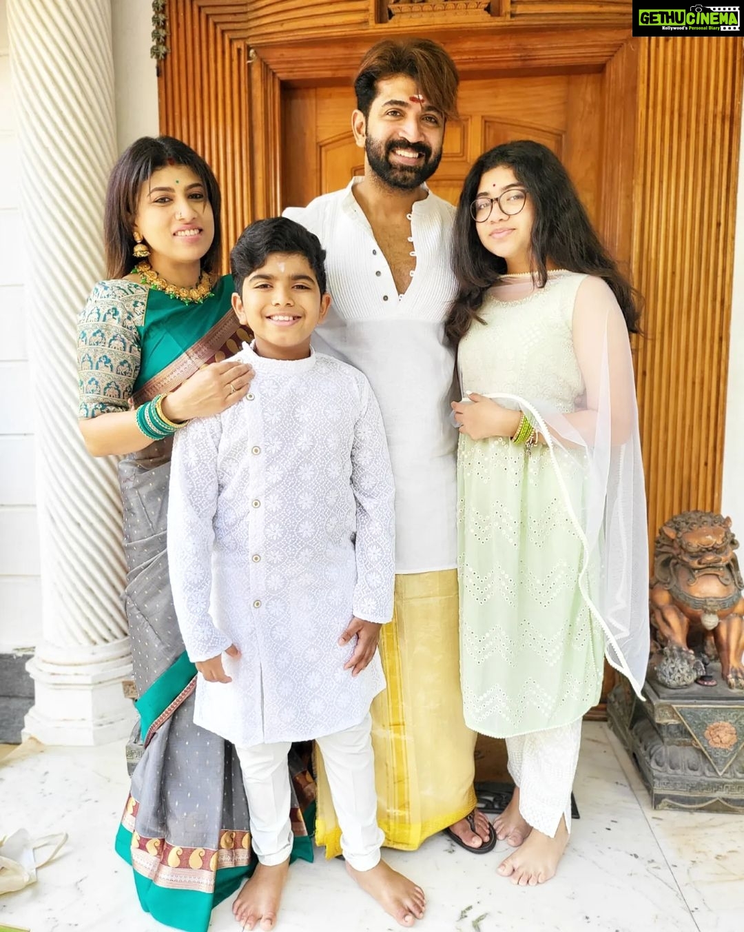Arun Vijay Instagram - Our pongal tradition... Missed Appa, Amma ...