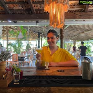 Bhanushree Mehra Instagram - Great food, amazing vibe and a picturesque location. This place has it all ! @prana.goa 
@karanmanhas @rahulmalaney 
.
.
.
.
.
#goadiaries #goa #pranacafe #pranacafegoa #vibes #northgoa #anjunagoa #anjunabeach #foodie #amazingcocktails #chill #greatambience