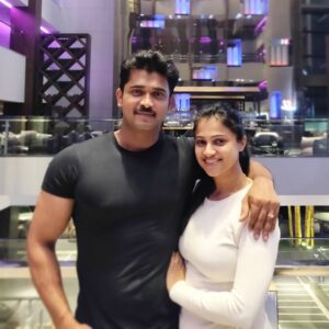 Chandan Kumar Instagram - Reel Police hendthi.. 😀 @iam.kavitha_official ❤️