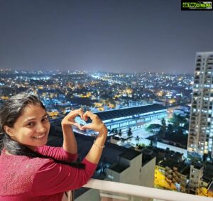 Chandan Kumar Instagram - The balcony talk.. 🥰 with @iam.kavitha_official