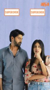 Chandini Chowdary Instagram - Promotions fun with my favorite @naveenchandra212 ✨ #SuperOver