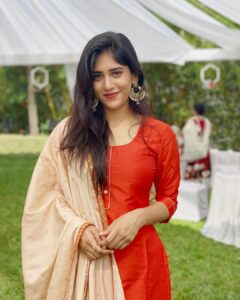 Chandini Chowdary Instagram - #ADAH 

Styled by @deviparuchuri
📸 @rahul.konudula