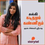 Chinmayi Instagram – This is something new I am doing and I had a great time :) Download the @storytel.in app and listen in. 
Instagram – @storytel_tamil
Twitter – @storytel_in
www.storytel.com/in