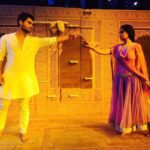 Dipika Kakar Instagram - ✨Stay still and let the moment pass✨ Tune into #StarPlus and watch our performance tonight. #NachBaliye8 #StayTuned