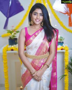 Eesha Rebba Instagram - Wishing you all a very 
Happy Makara Sankranthi🪁🌾✨🤗

📸@they_call_me_keshu 
#eesharebba