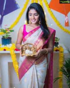 Eesha Rebba Instagram - Wishing you all a very 
Happy Makara Sankranthi🪁🌾✨🤗

📸@they_call_me_keshu 
#eesharebba