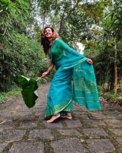 Hamsa Nandini Instagram - Nurture the nature to get nurtured by the nature.
Celebrating the beauty of this world! 
.
#worldenvironmentday #inthelapofnature🍀