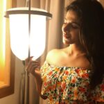Iswarya Menon Instagram - Face towards the light & the shadows will fall behind you 🌟