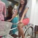 Iswarya Menon Instagram - How much I enjoy riding a bicycle 😻 #throwback #biyclelove #lovebeingonitevenifihavetopose 😁❤️