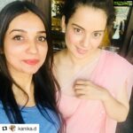 Kangana Ranaut Instagram – #Repost @kanika.d (@get_repost)
・・・
Happy happy birthday! 🎁 🍰 @team_kangana_ranaut ! To a super insane and ‘mental’ year ahead!!